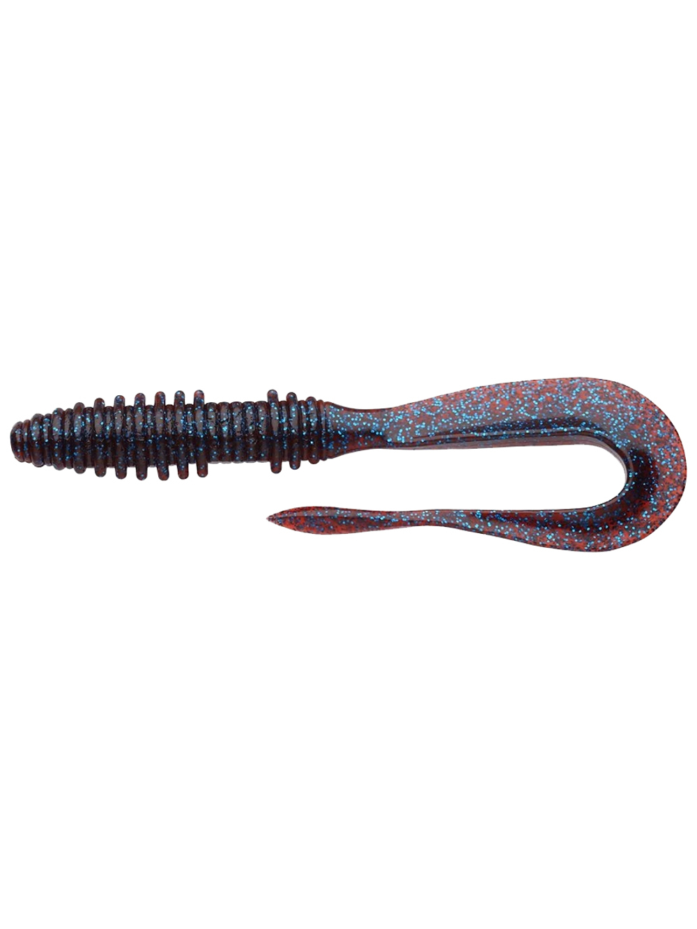 Приманка силиконовая Keitech Mad Wag 4.5", 2,9г, цвет #001 Black, ;3 упаковки по 9 штук
