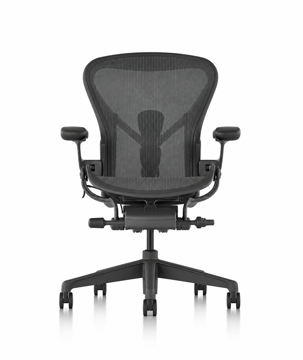 Кресло Herman Miller Aeron Graphite Nylon, размер B