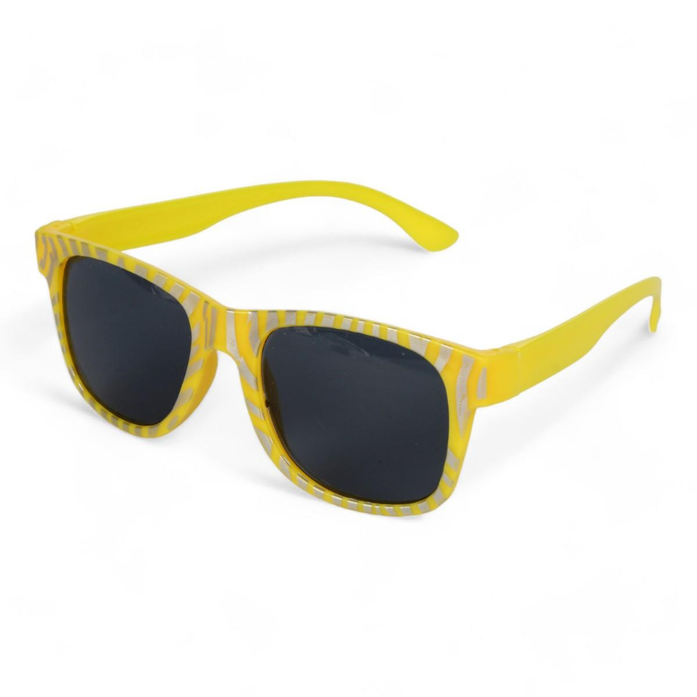 Очки солнечные детские, разноцветный принт, с-30326