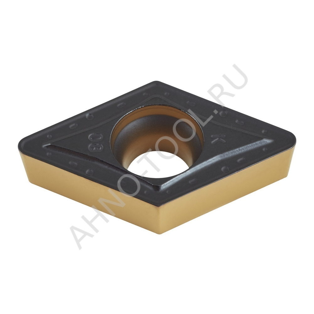 Пластина твердосплавная ISO DCMT11T308-PMA ACP20E AHNO по стали, получистовая