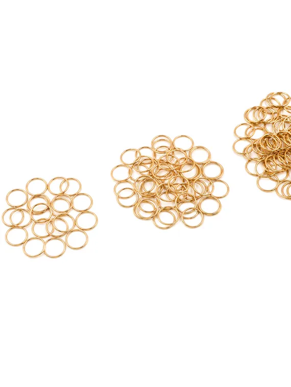 Кольцо Arta-F, 10 мм, металл, античное золото