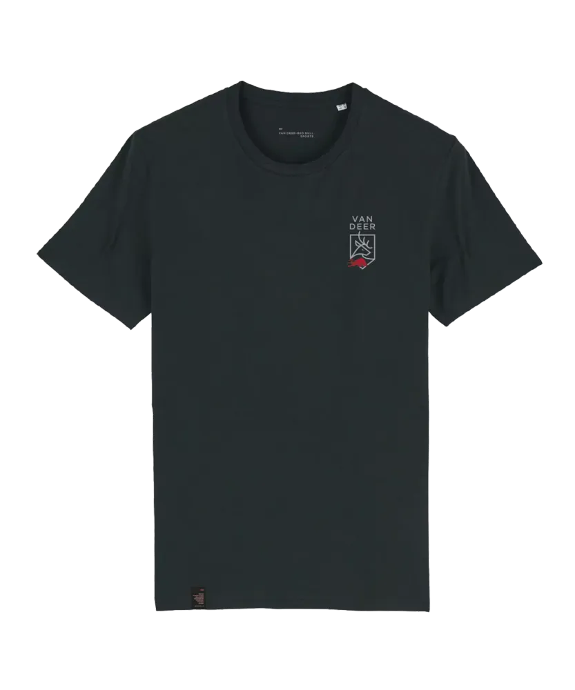 VAN DEER футболка Logo Shirt  black