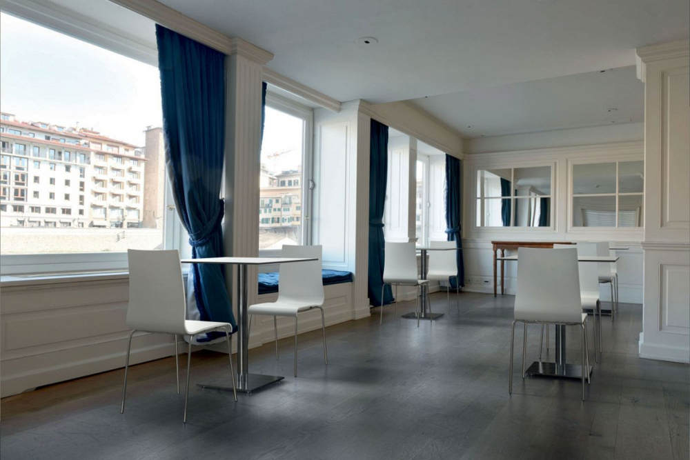 Стул пластиковый Papatya Icon-S, хромированный, белый