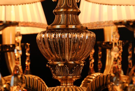 Подвесная люстра Abrasax L.8110-8BR CRISTAL-SHADE