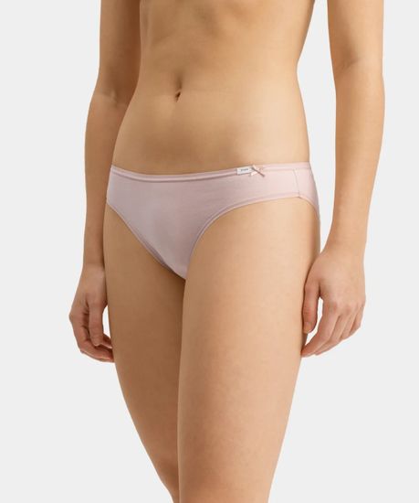 Женские трусы бикини (3шт) Atlantic 3CLP-001, темный экрю + бежевый + пудровый