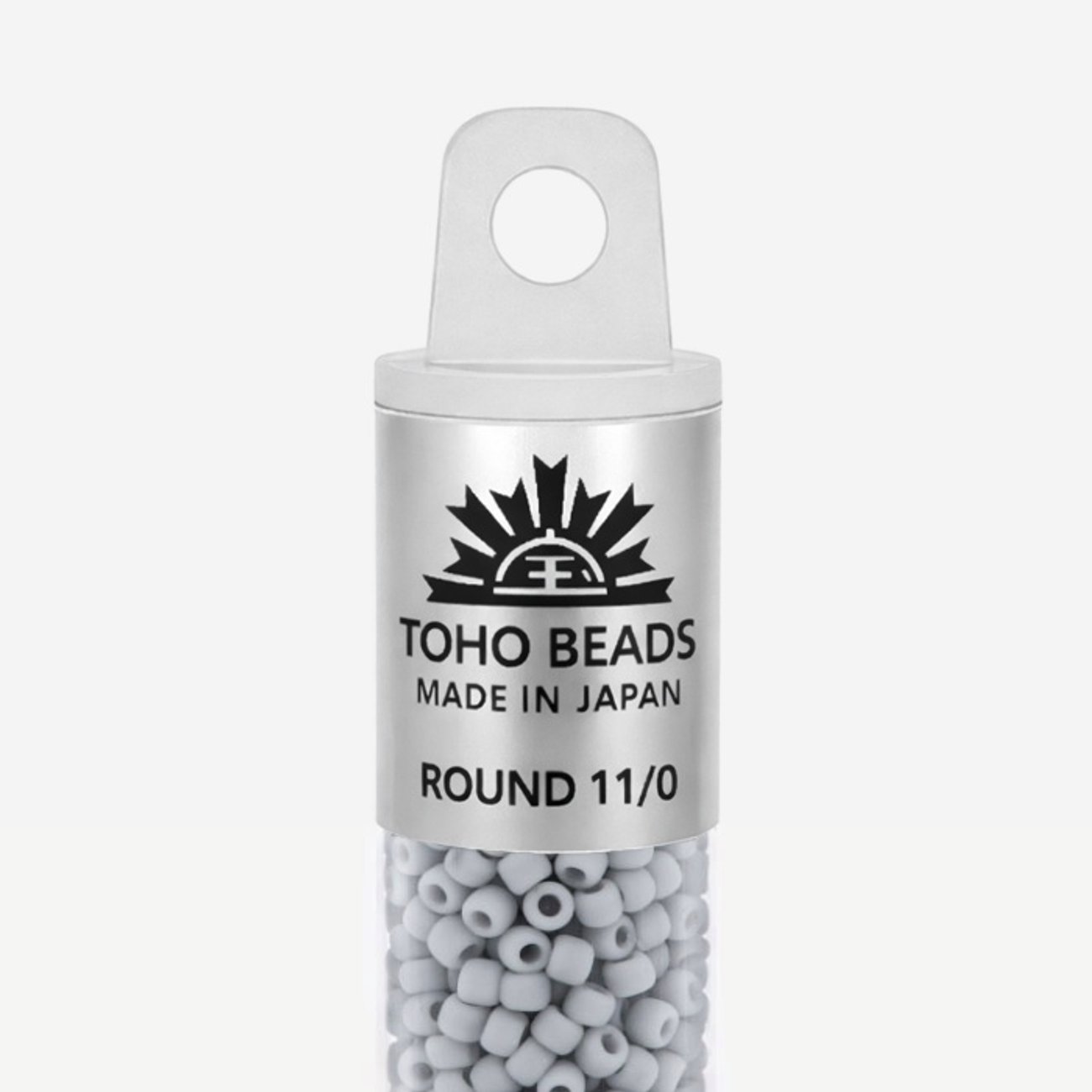 Японский бисер TOHO Round 11/0 (№53F), непрозрачный матовый