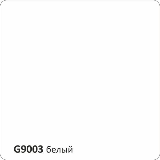 АКП GoldStar белая панель 3/0,21/021х1220х4000 мм RAL 9003