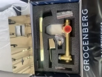 Смеситель встраиваемый для раковины Grocenberg GB588 Золото