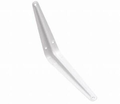 Кронштейн консольный 100х75 белый