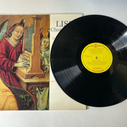 Винтажная виниловая пластинка LP Liszt, Conducted By Miklos Szabo, Choral Works I (Венгрия 1968)