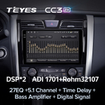 Teyes CC3 2K 10,2"для Nissan Teana 2013-2015