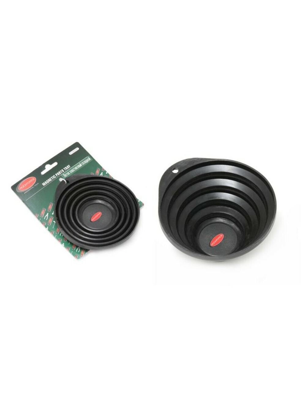 Лоток магнитный пластиковый складной (диам.125мм) RockForce##Rock FORCE RF-88001PF