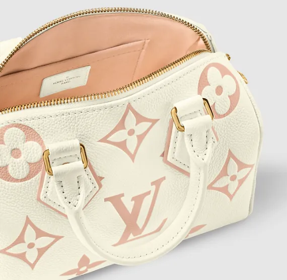 Сумка Louis Vuitton Speedy 20 с плечевым ремнем белый