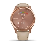 Часы для фитнеса Garmin vivomove Luxe розовое золото PVD 18K, 010-02241-21