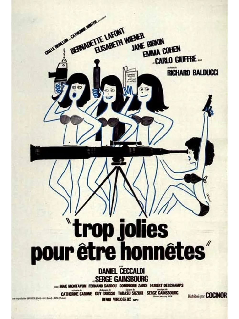 Слишком красивые, чтобы быть честными (1972) (DVD-R)