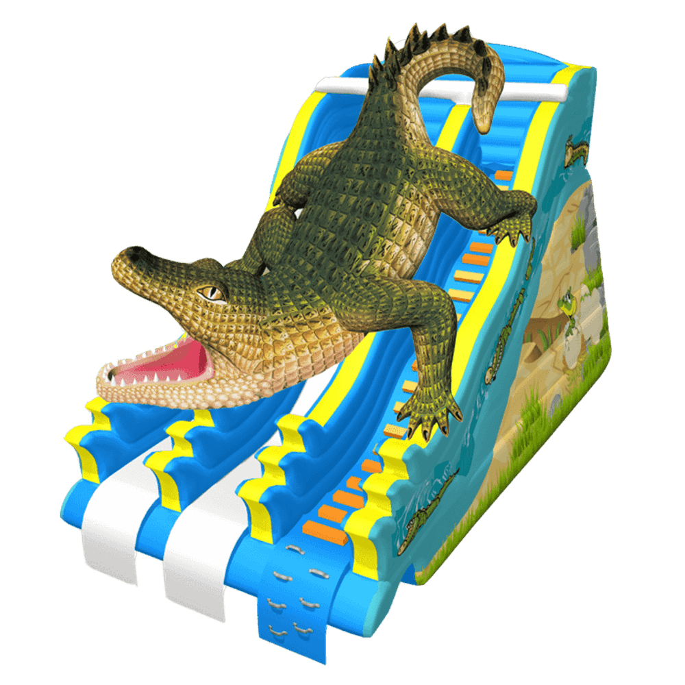 Водная горка «Крокодил Данди», 12х5х7 м