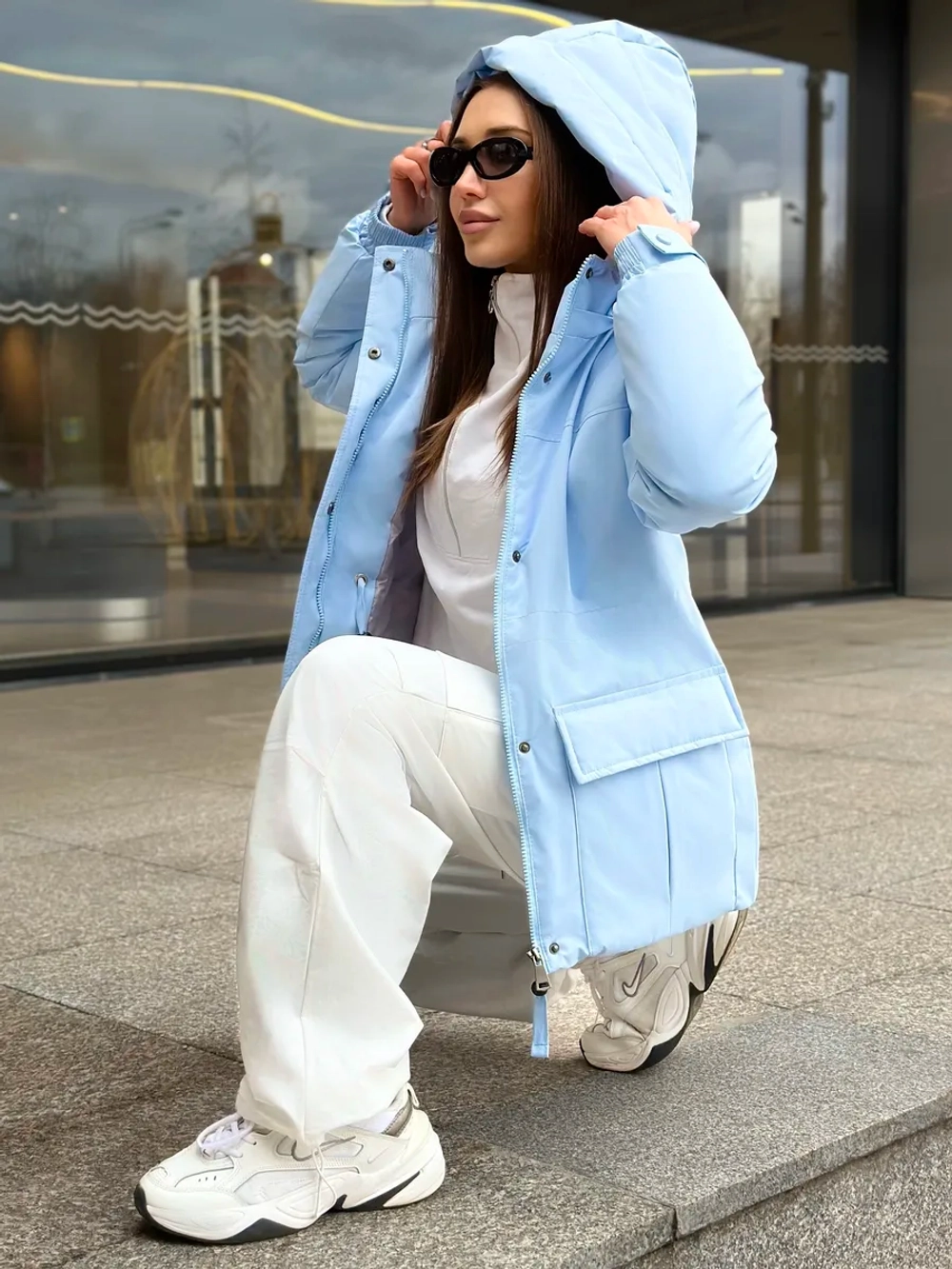 Куртка демисезонная с капюшоном