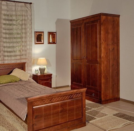 арт. 8108 Шкаф Дания 2-створчатый Ш990хГ600хВ1940