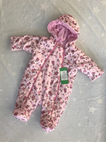 Комбинезон на осень-весну, Модель: 031 "Цветочек" (ИП Петрова Г.Г.) (Цвет: Черный, Размер: 80)