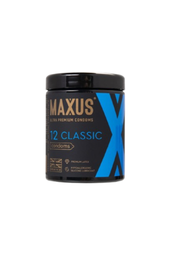 Презервативы Maxus Classic, классические в металлическом кейсе
