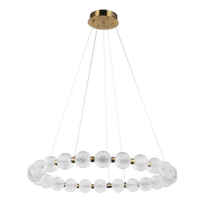 Подвесная светодиодная люстра Modelux Modestyle MS.8014.800 AB