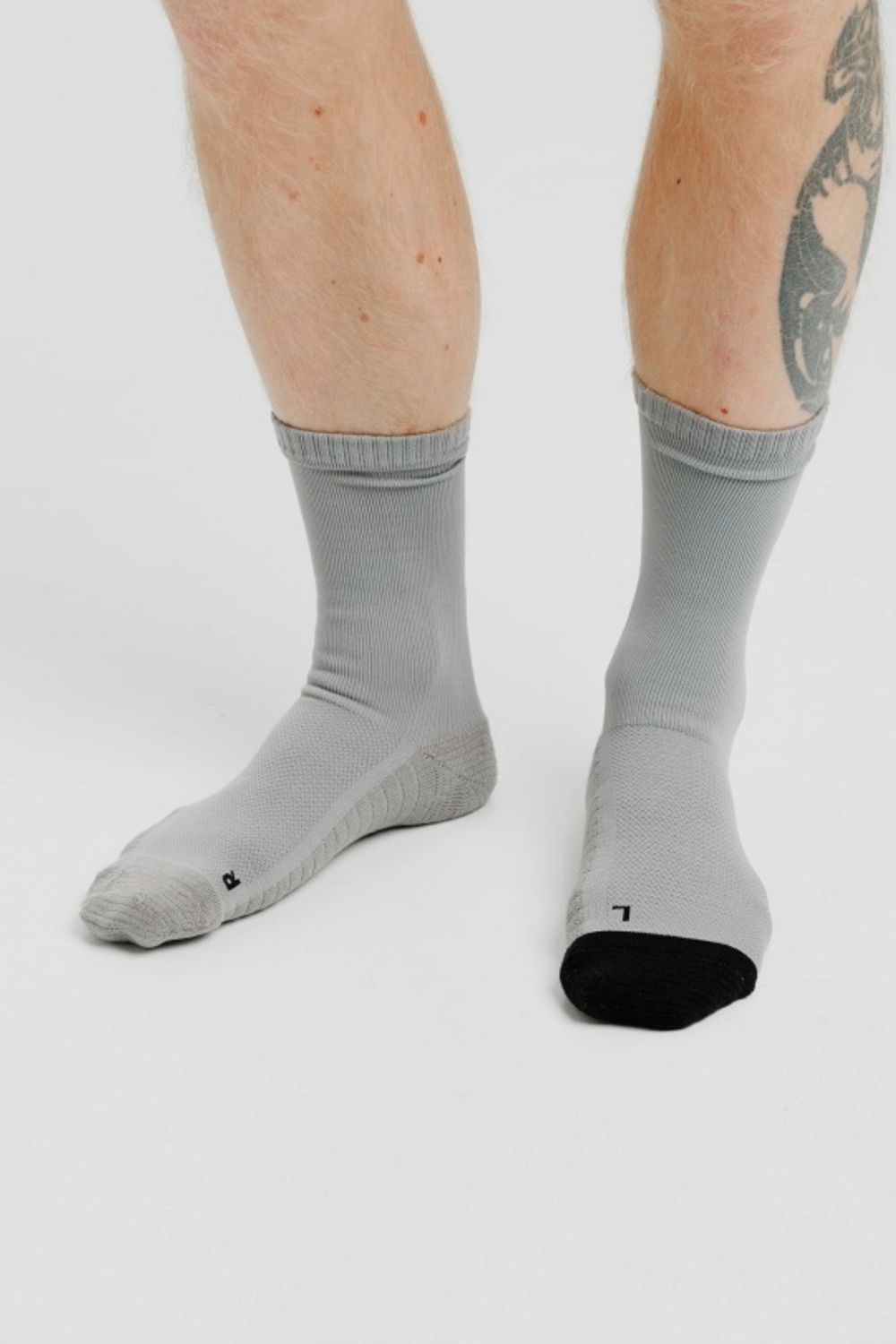 Носки NOBULL серые длинные