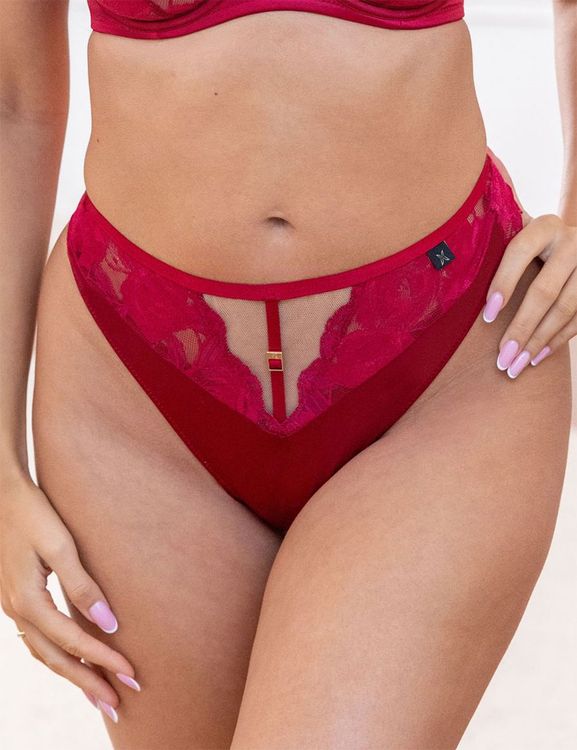 Трусы Kris Line Cherry бразилиана (вишневый)