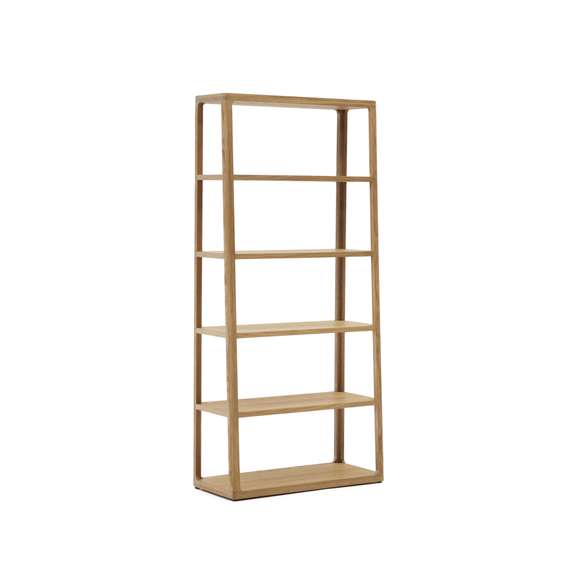 Стеллаж из массива дуба Maymai 90x193 см