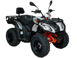 Квадрицикл KAYO AU200 спинка дуги (белый пластик 2024 г.) (ПТС)