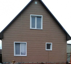 Сайдинг виниловый Альта-Профиль Корабельный брус Канада+ Люкс Каштан 3000х230 мм