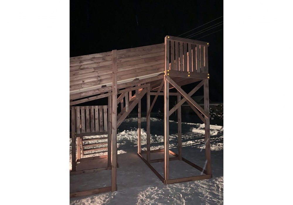 Зимняя горка Метелица 10м Скат