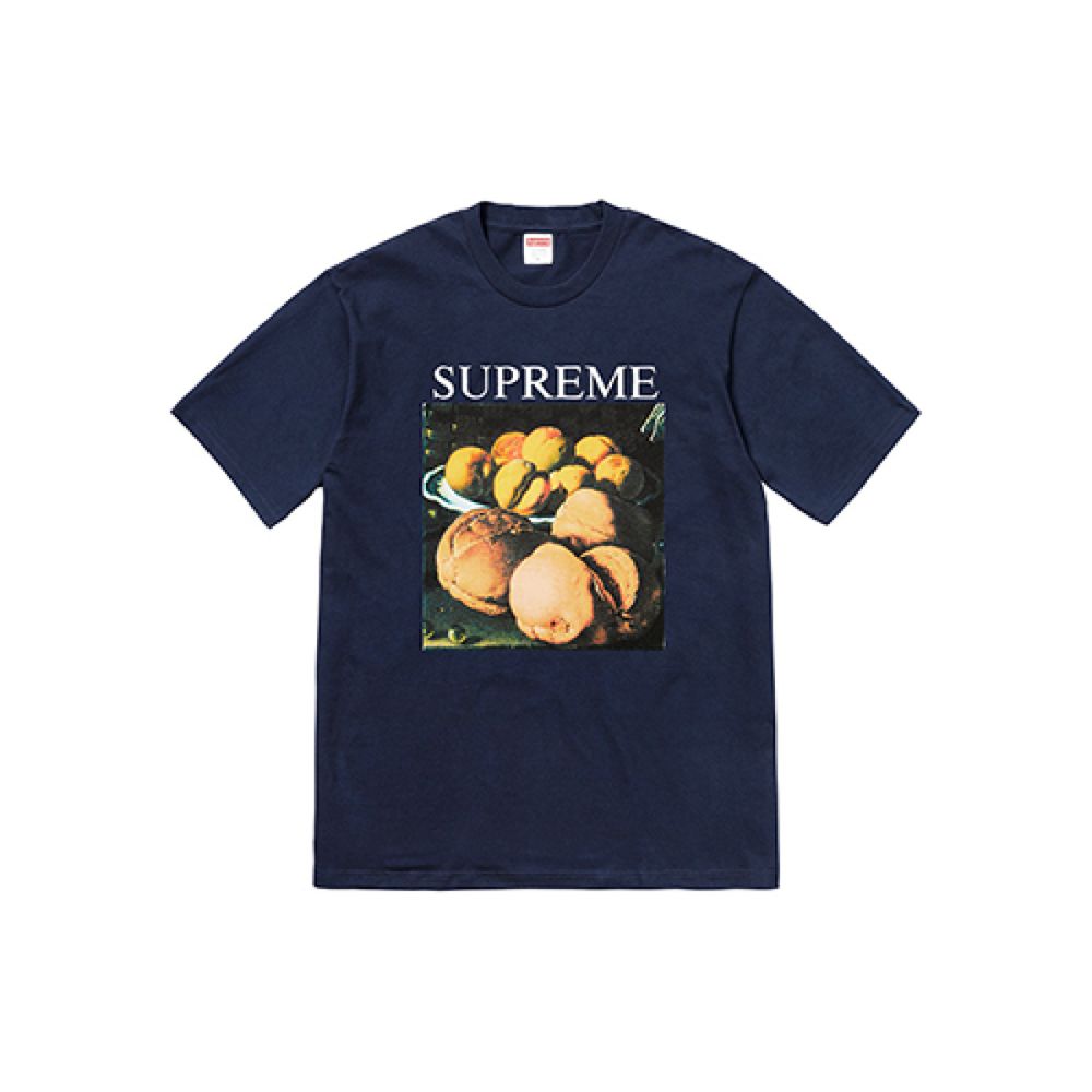 Supreme FW18 Still Life Tee Navy T