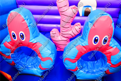 Коммерческий надувной батут "Морское царство 2"