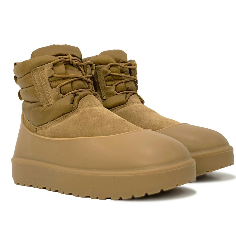 Угги UGG Classic Mini Lace-Up Weather Chestnut