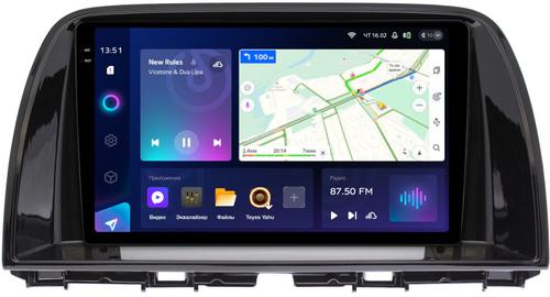 Магнитола для Mazda CX-5 2011-2017 (тип A) - Teyes CC3-2K монитор 9.5" 2K QLED на Android 10, Быстрая, CarPlay, 4G SIM-слот