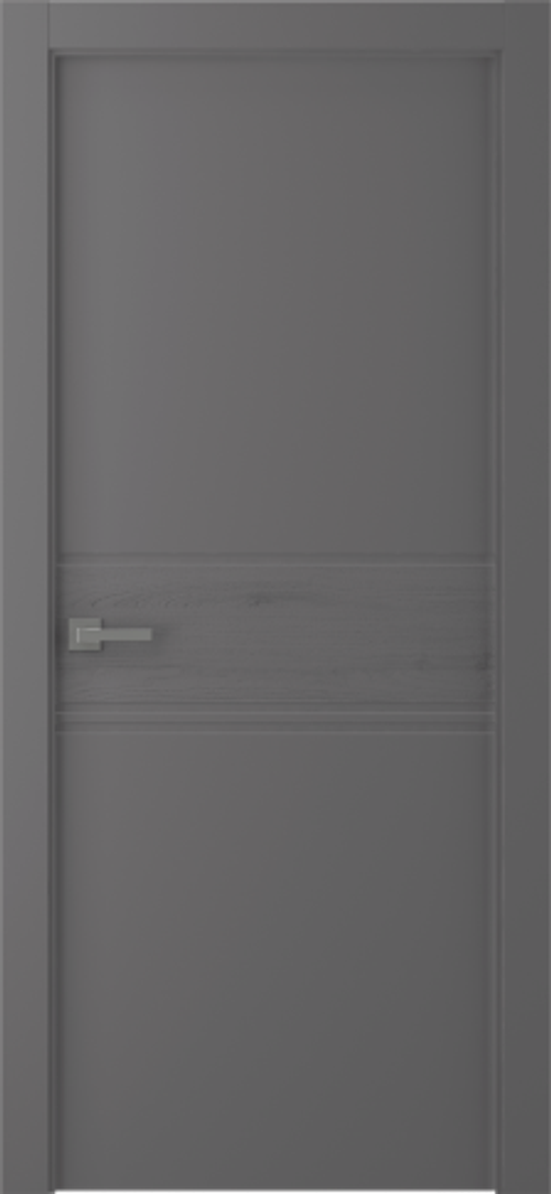 Дверь Твинвуд 2 / Цвет Эмаль графит / Двери Belwooddoors