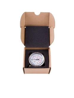 Манометр 0-6 пар гидравлический виброустойчивый CSHERUN G1/4 63мм 1.6класс медный сплав и нержа.сталь