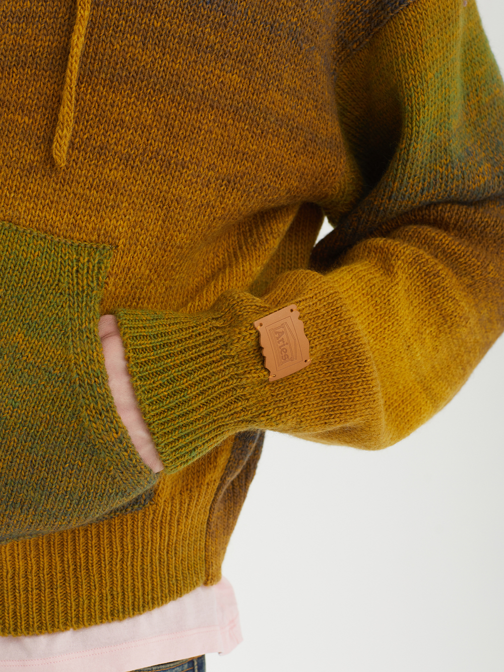 Мужская Толстовка Space Dye Temple Knit Zip