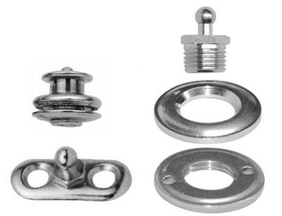 Ответная часть кнопки (крепление к твердой поверхности), "Мореман" (10249095)