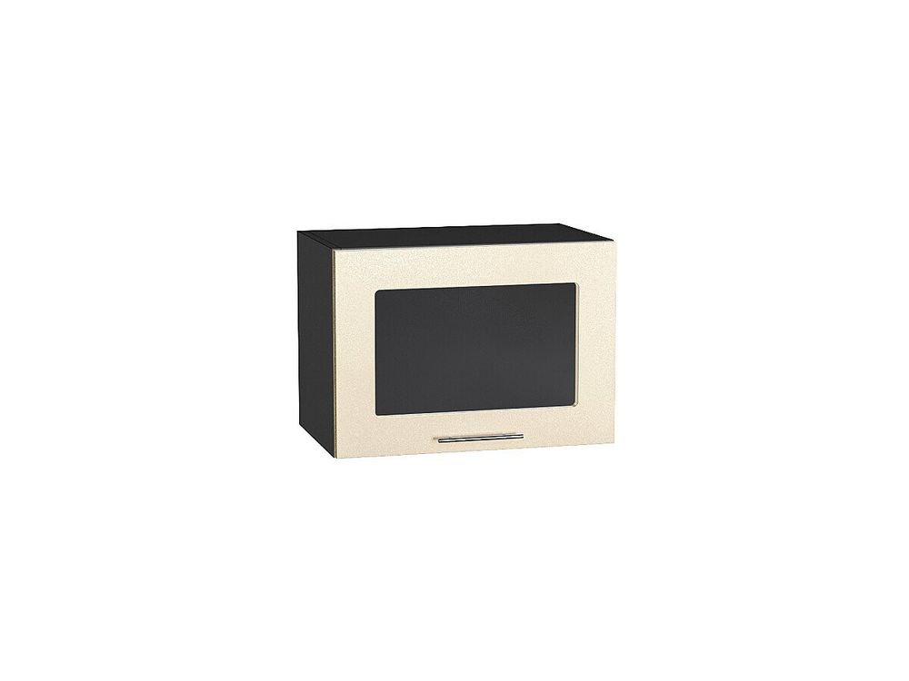 Шкаф верхний горизонтальный остекленный Валерия-М