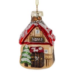 GAEM Украшение новогоднее "Домик", L5 W5 H10,5 см
