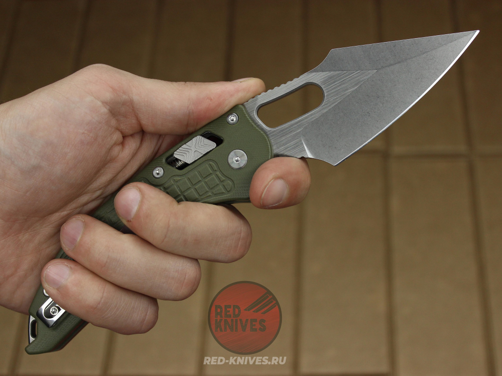 Нож MICROTECH STITCH RAM-LOK FRAG (зеленый) 169RL-12FRGTOD