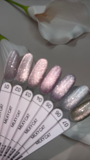 Гель лак Galaxy Milky Cat №05, 9g