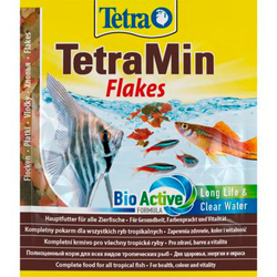 Tetra Min Flocken Корм для всех видов рыб, хлопья