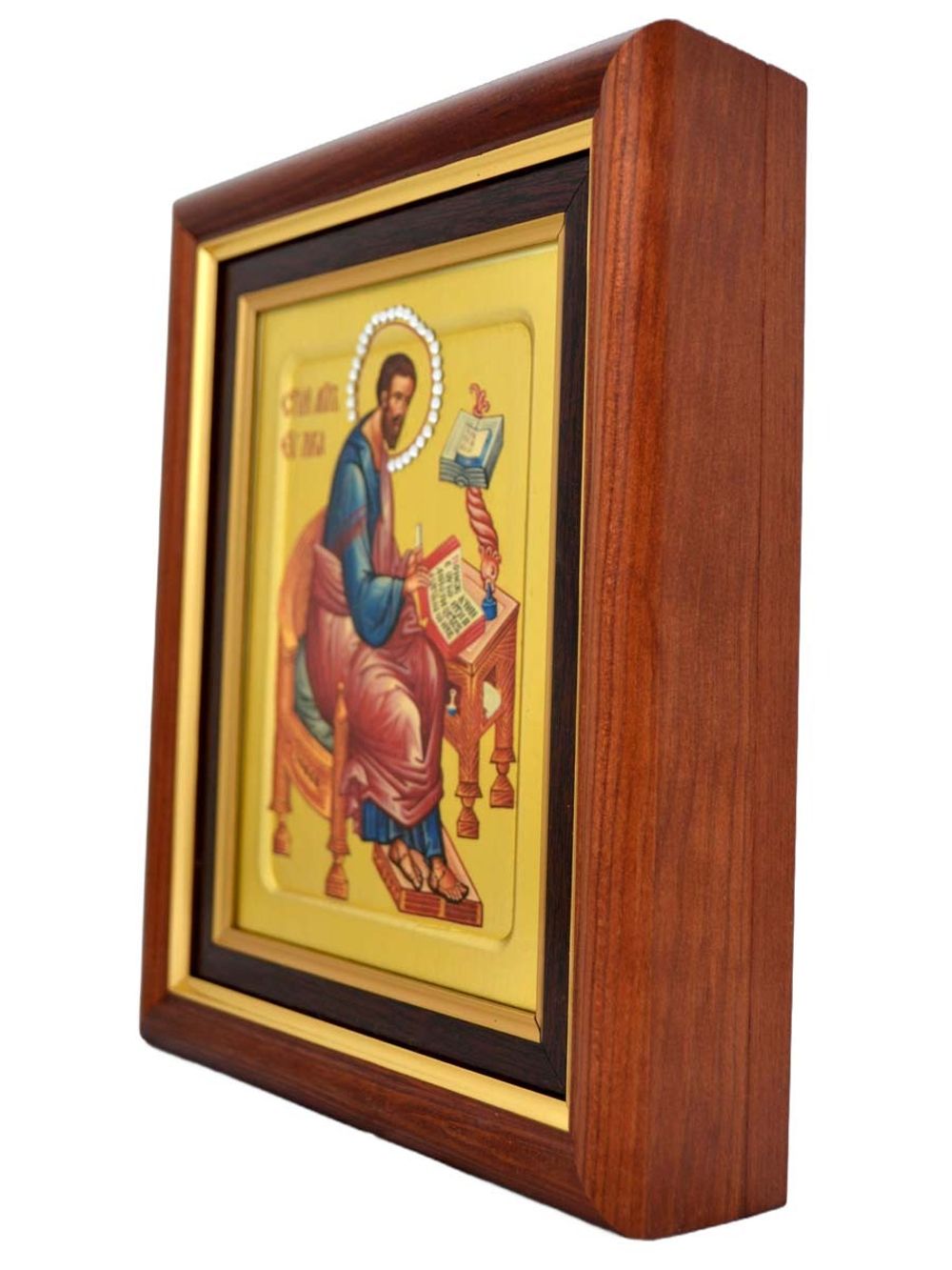 Апостол Лука. Икона, писанная в монастыре.