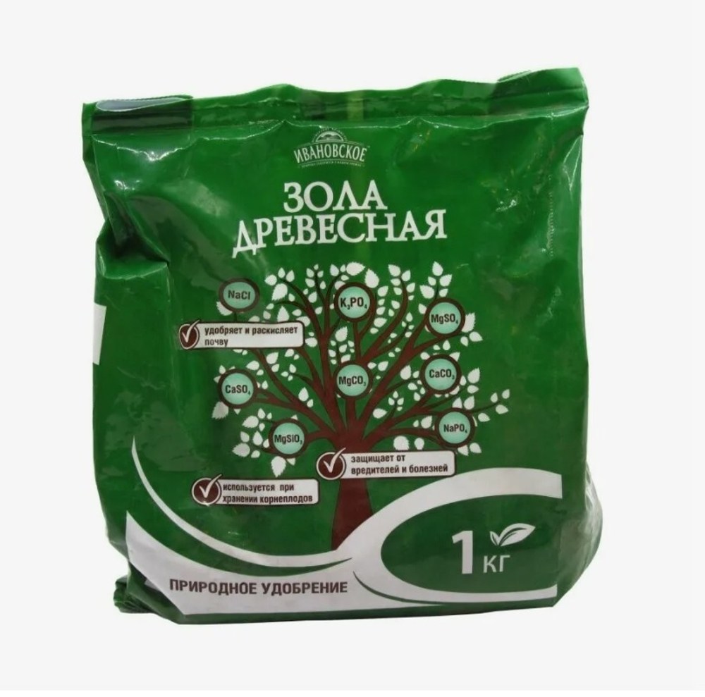 Удобрение Зола древесная 1кг (ФХИ)
