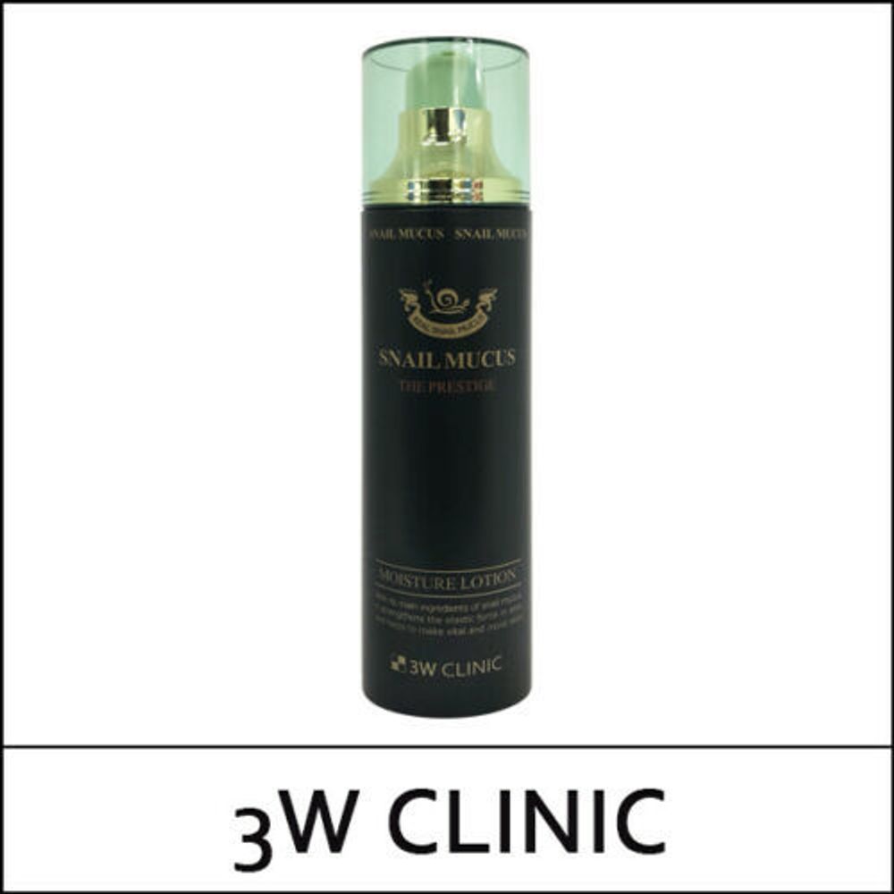 3W Clinic. Увлажняющий лосьон для лица с экстрактом улитки Snail Mucus Moisture Lotion