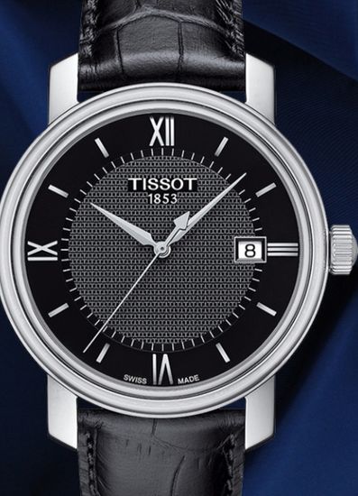 Tissot Bridgeport T097.410.16.058.00 - Стиль, вдохновлённый традициями, мужские наручные часы
