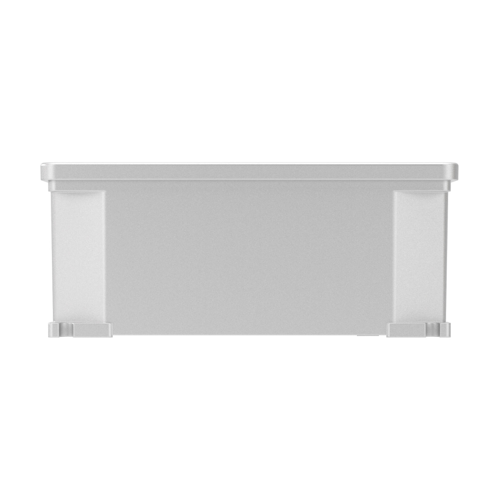 Коробка ответвительная алюминиевая окрашенная, IP66/IP67, RAL9006, 178х155х74мм