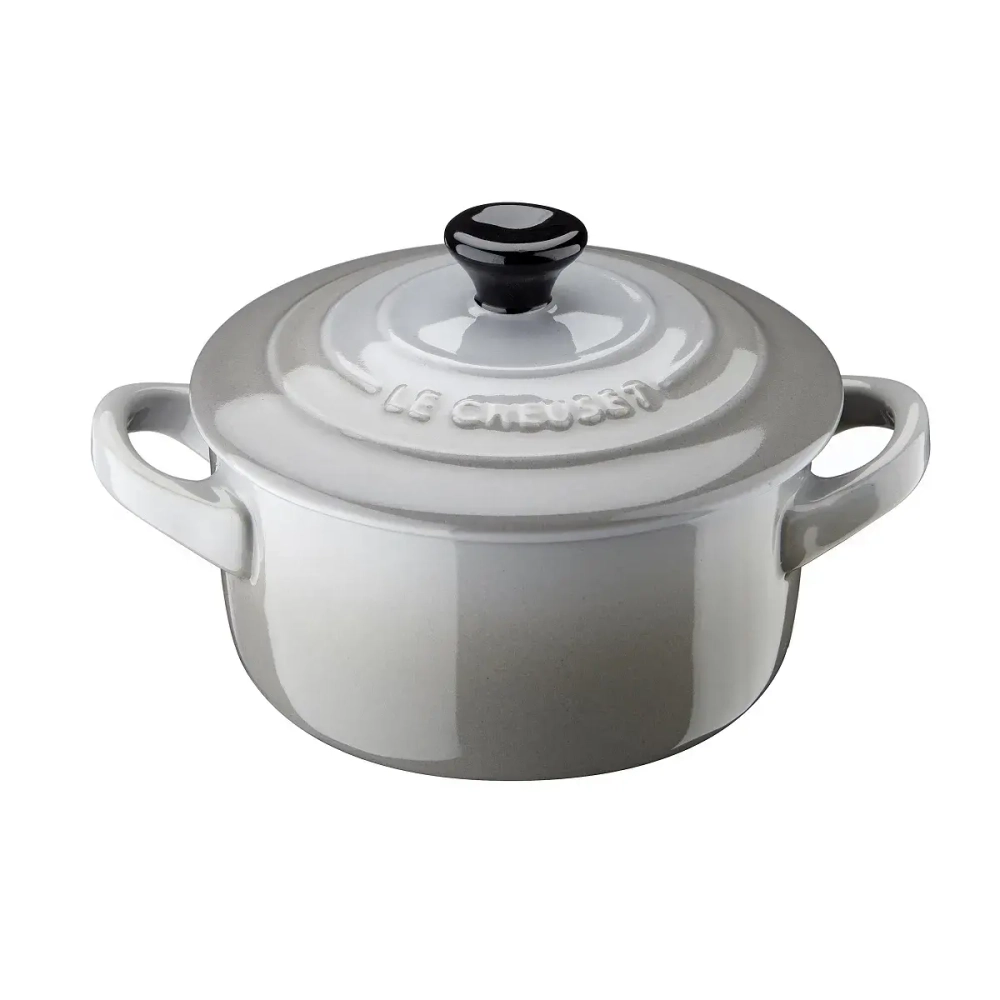 Le Creuset Мини-горшок-кокотница 10см серый